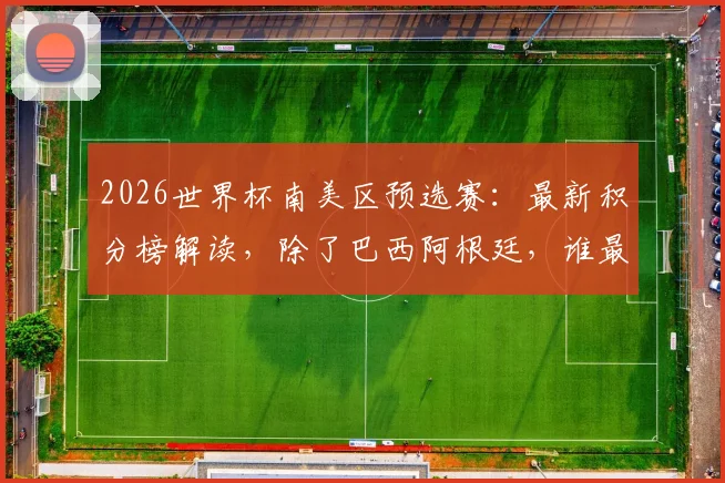 2026世界杯南美区预选赛:最新积分榜解读,除了巴西阿根廷,谁最有望拿到出线名额?